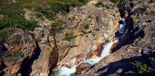 Torngat Mountains Base Camp Wasserfall