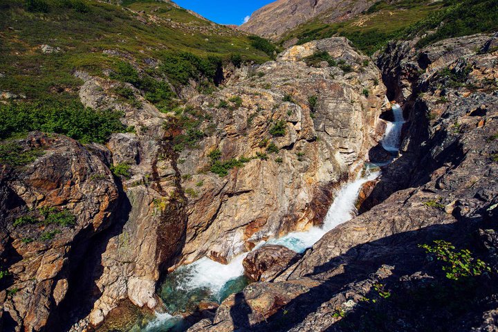 Torngat Mountains Base Camp Wasserfall