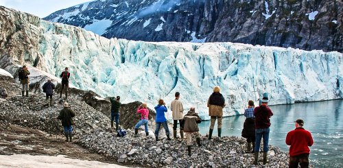 Norway_Svalbard_Glacier_Tourists__c__Albatros_Polar_Latitudes_Expeditions