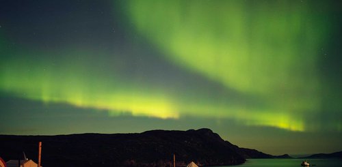 Torngat Mountains Base Camp Northern Lights