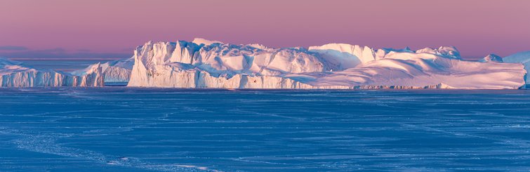 Der Ilulissat Eisfjord an der Disko Bucht in Westgroenland_©_Martin_Zwick_Naturfoto