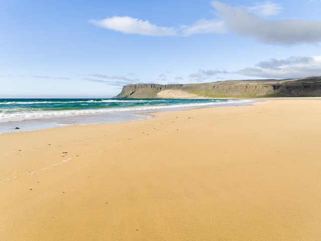 Der Strand von Breidavik. Die Westfjorde (Vestfirdir) von Island_©_Martin_Zwick_Naturfoto