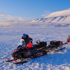 Motorschlitten_Spitzbergen_Norwegen_©_Martin_Zwick_Naturfoto